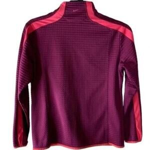 Nike Golf Jacket Women's Size Medium Long Sleeves Pockets Textured Activewear